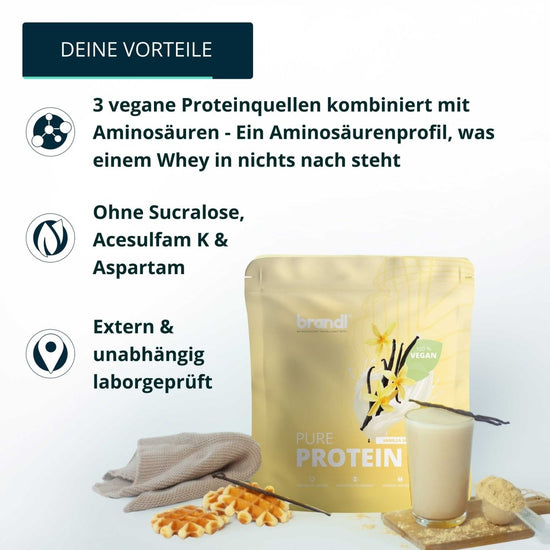 Muskelaufbau Bundle XL - Vegan Protein - Brandl Nutrition