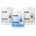 Brandl preworkout performance tropische orange in weißem zylinder mit orangefarbenem zettel und zitrusmotiv