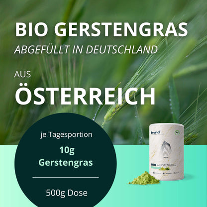 Bio Gerstengras Pulver