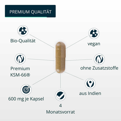 Bio KSM 66® Ashwagandha Extrakt