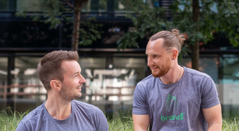 Gründer Rene und Konstantin von Brandl nutrition outdoor