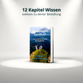 Das kollagen handbuch mit farbigem cover und bergmotiv von brand swiss premium collagen kollagen pulver