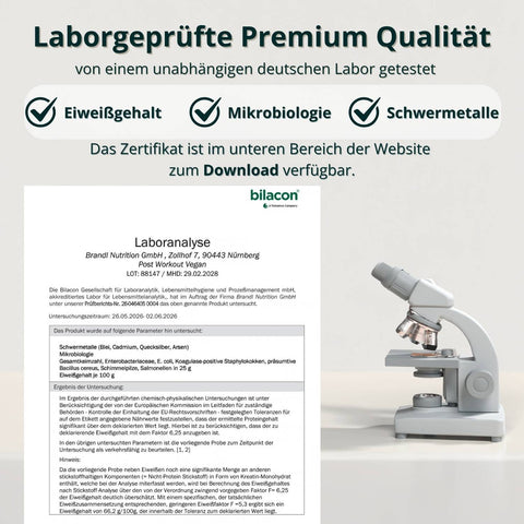 Weißer zusammengesetzter mikroskop mit metallischen komponenten und verstellbaren fokusknöpfen für post-workout vegan 2.0