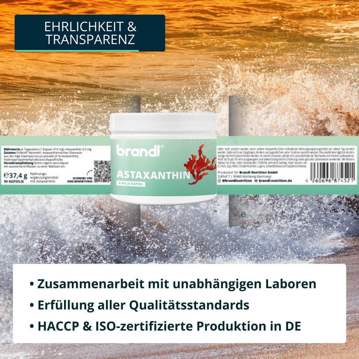 Astaxanthin - Brandl Nutrition