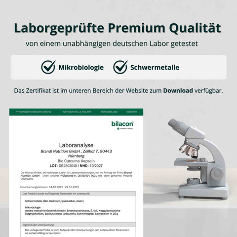 Bio Curcuma Extrakt - Brandl Nutrition
