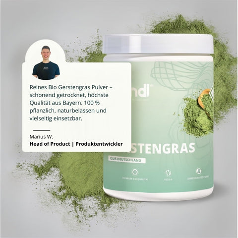 Bio Gerstengras Pulver - Brandl Nutrition
