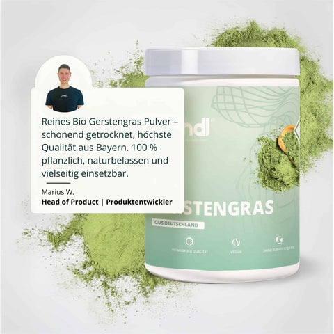 Bio Gerstengras Pulver - Brandl Nutrition