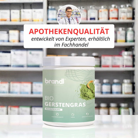 Bio Gerstengras Pulver - Brandl Nutrition