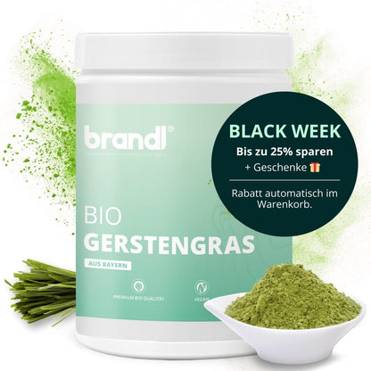 Bio Gerstengras Pulver - Brandl Nutrition