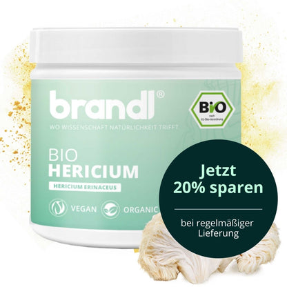 Bio Hericium Kapseln - Brandl Nutrition