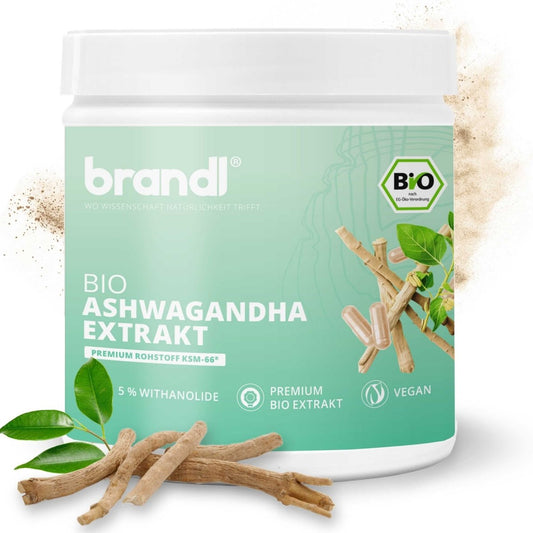 Bio KSM 66® Ashwagandha Extrakt - Brandl Nutrition