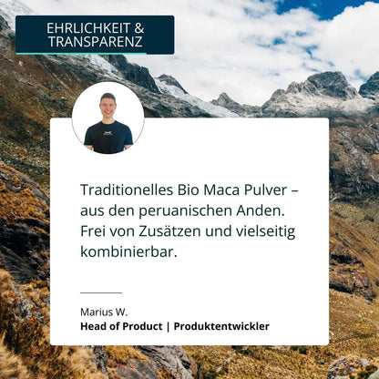 Bio Maca Pulver - Brandl Nutrition
