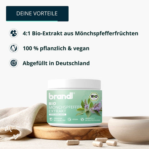 Bio Mönchspeffer Extrakt - Brandl Nutrition