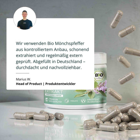 Bio Mönchspfeffer Extrakt - Brandl Nutrition