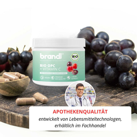 Bio OPC + Vitamin C Kapseln - Brandl Nutrition