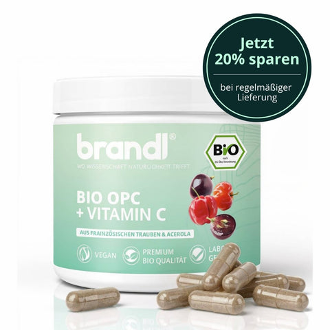 Bio OPC + Vitamin C Kapseln - Brandl Nutrition