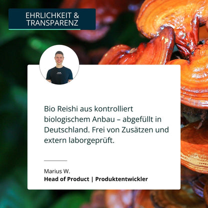 Bio Reishi Kapseln - Brandl Nutrition