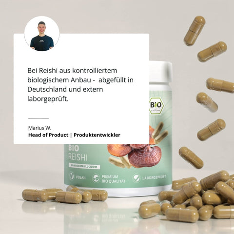Bio Reishi Kapseln - Brandl Nutrition