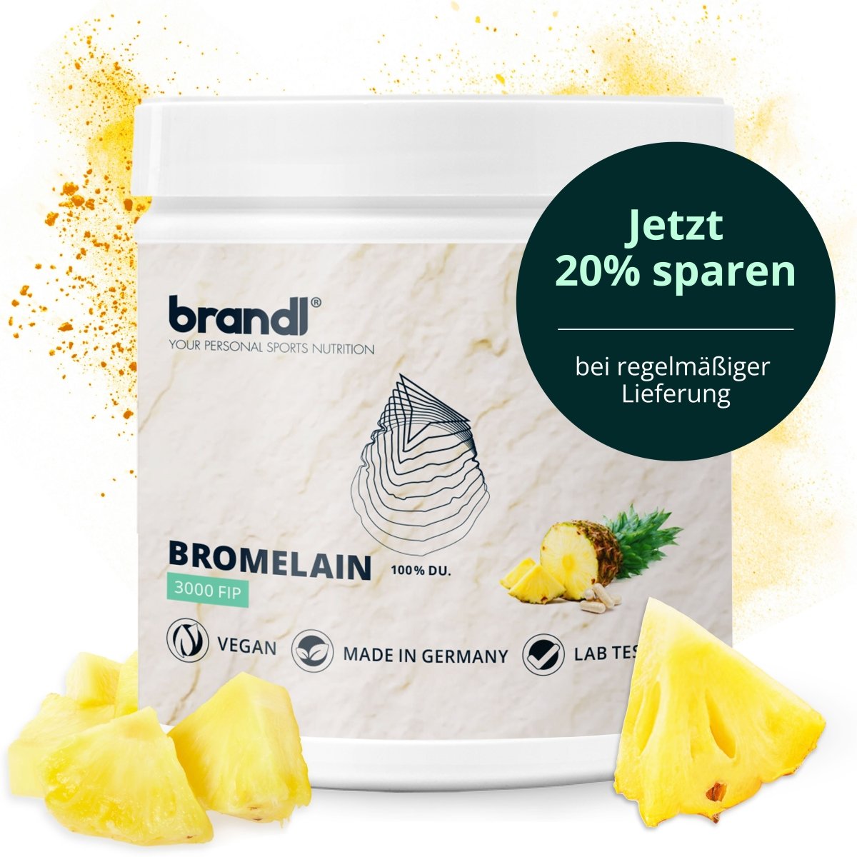 Bromelain Kapseln - Brandl Nutrition