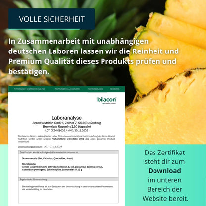 Bromelain Kapseln - Brandl Nutrition