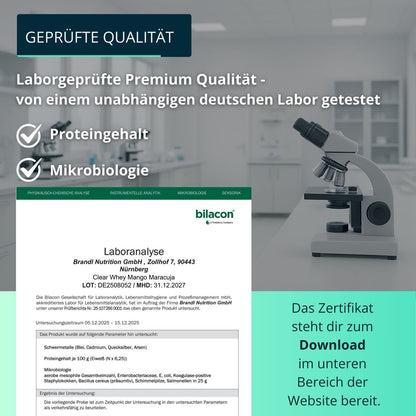 Clear Whey - Brandl Nutrition