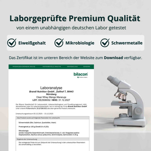 Clear Whey - Brandl Nutrition