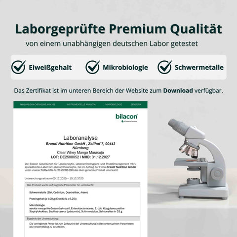 Clear Whey - Brandl Nutrition