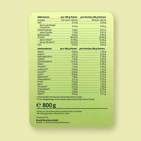 Clear Whey - Brandl Nutrition