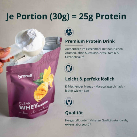 Clear Whey - Brandl Nutrition