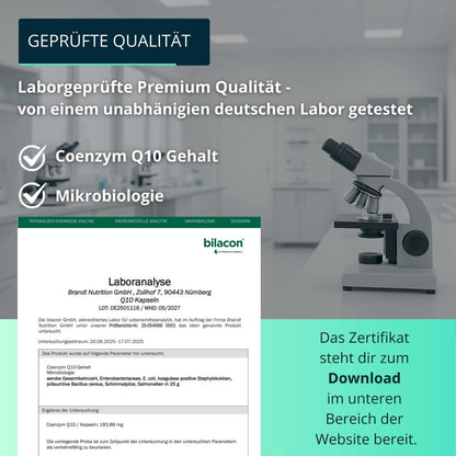 Coenzym Q10 Kapseln - Brandl Nutrition