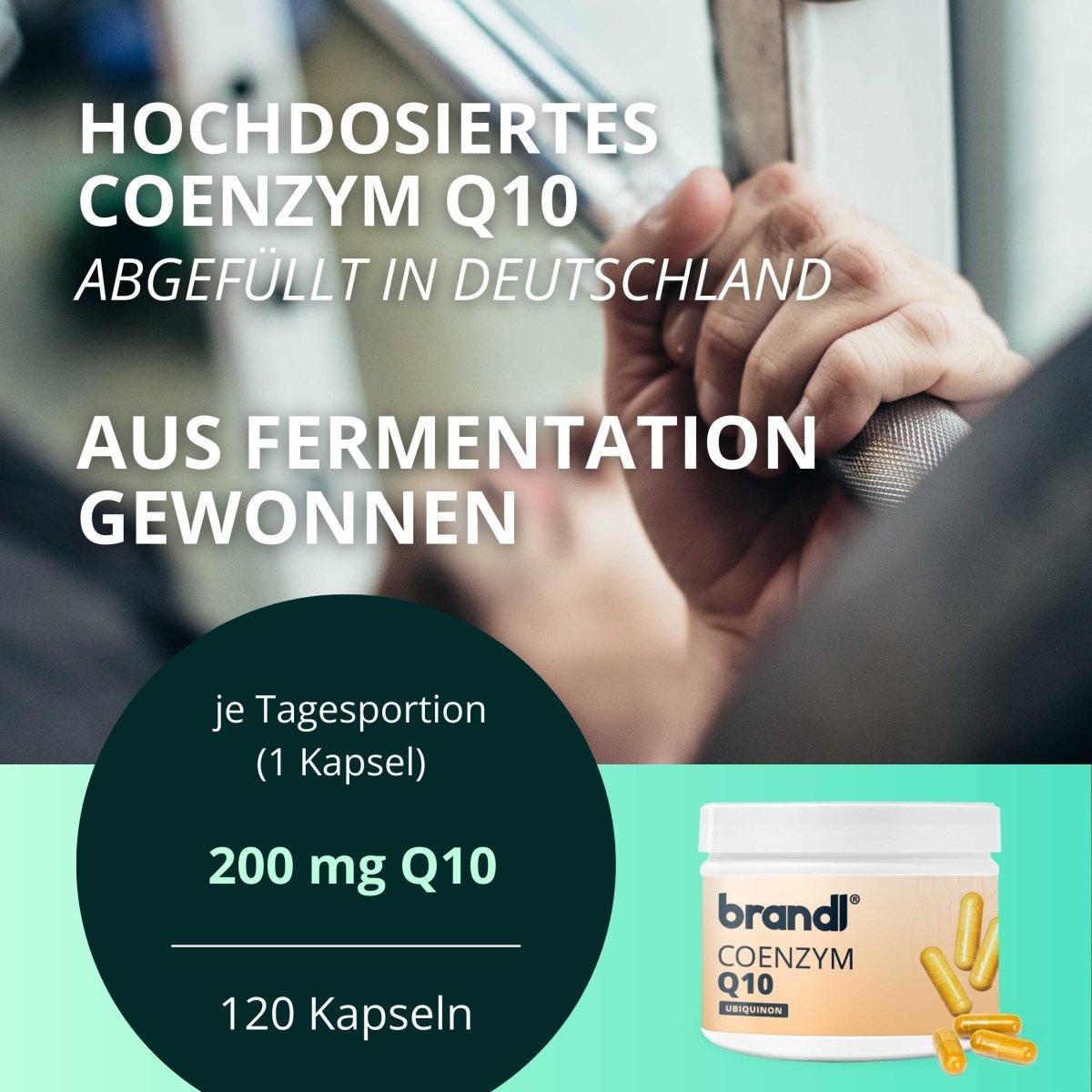 Coenzym Q10 Kapseln - Brandl Nutrition