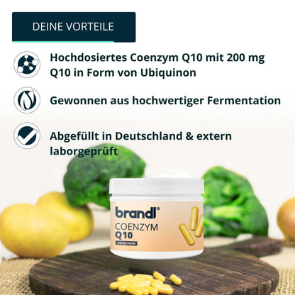 Coenzym Q10 Kapseln - Brandl Nutrition