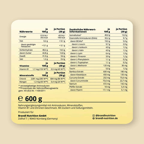 IntraPost Endurance - Brandl Nutrition