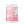 Rosa zylinderförmiger behälter von brandi kollagen beauty plus collagenpulver mit weißem deckel und inhaltsstoffen wie vitamin c und biotin