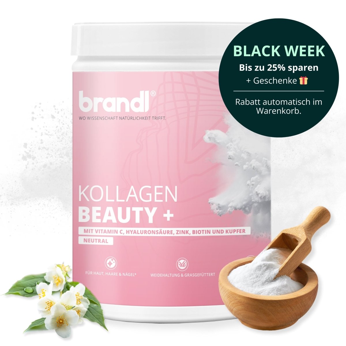 Kollagen Beauty + - Brandl Nutrition