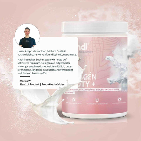 Kollagen Beauty + - Brandl Nutrition