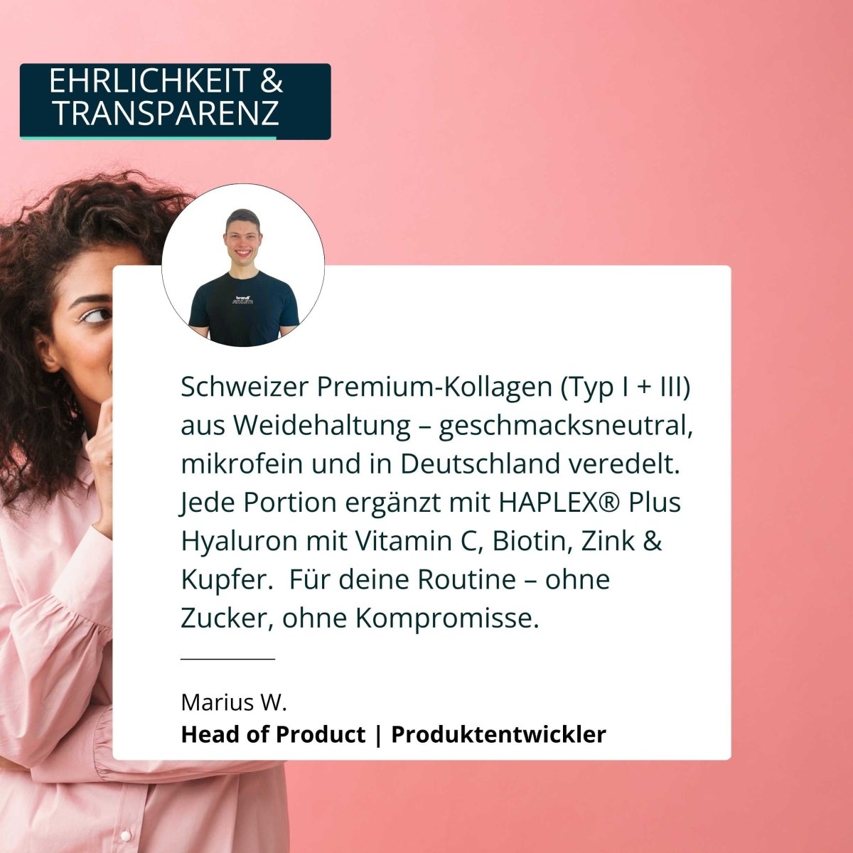 Kollagen Beauty + (Angebot) - Brandl Nutrition