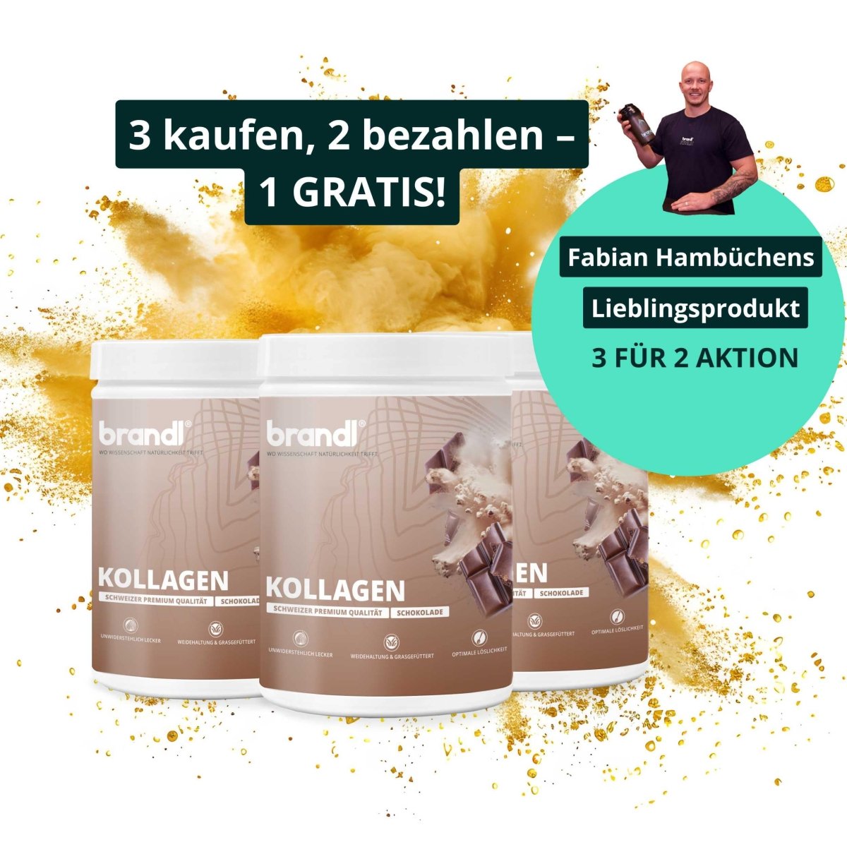 Kollagen Pulver (Angebot) - Brandl Nutrition