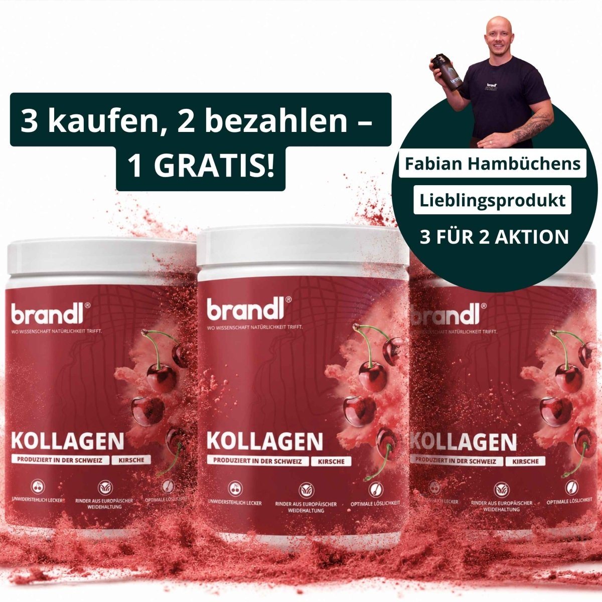 Kollagen Pulver (Angebot) - Brandl Nutrition
