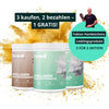 Kollagen Pulver (Angebot) - Mix (2x Neutral + 1x Schokolade)