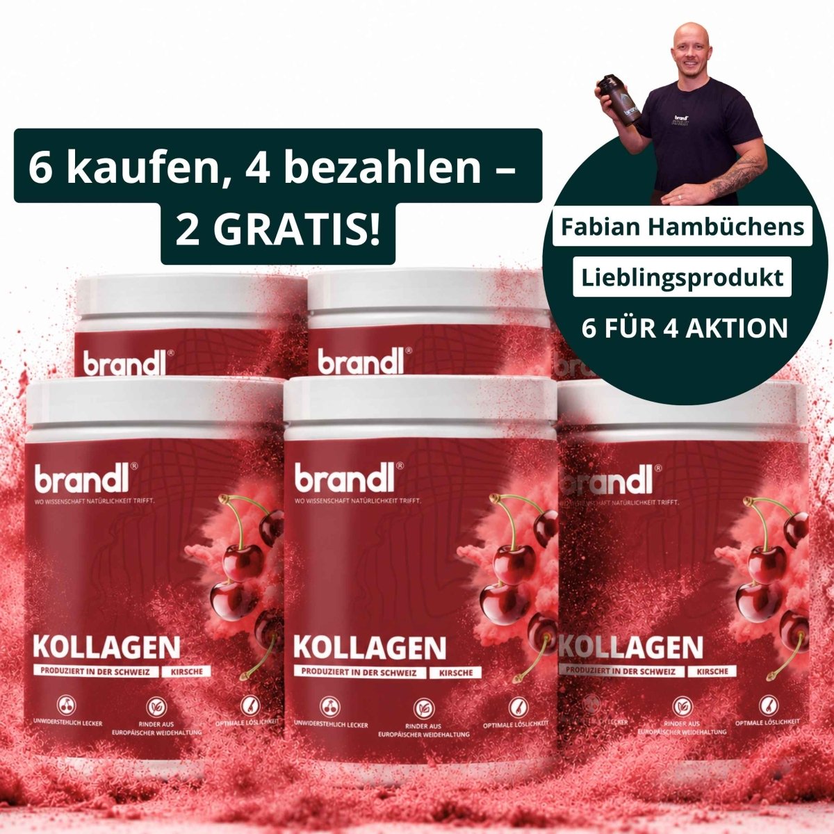 Kollagen Pulver (Angebot) - Brandl Nutrition
