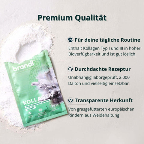 Kollagen Pulver Sachets - Brandl Nutrition