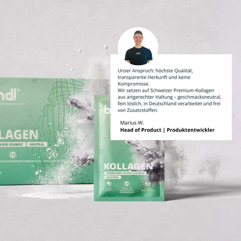 Kollagen Pulver Sachets - Brandl Nutrition