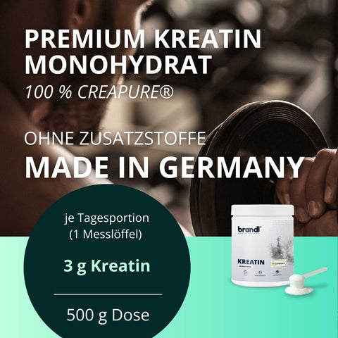 Kreatin Monohydrat - Brandl Nutrition