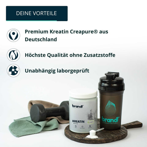 Kreatin Monohydrat - Brandl Nutrition
