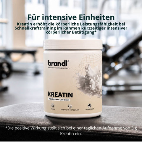Kreatin Monohydrat - Brandl Nutrition