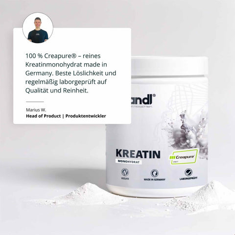 Kreatin Monohydrat - Brandl Nutrition