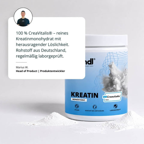 Kreatin Monohydrat (Creavitalis®) - Brandl Nutrition