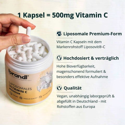 Liposomales Vitamin C - Brandl Nutrition