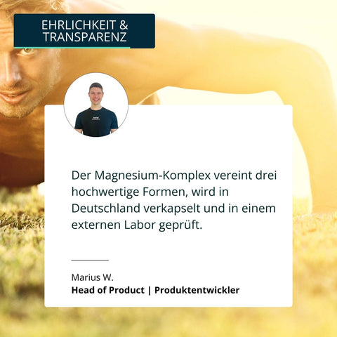 Magnesium Komplex Kapseln - Brandl Nutrition